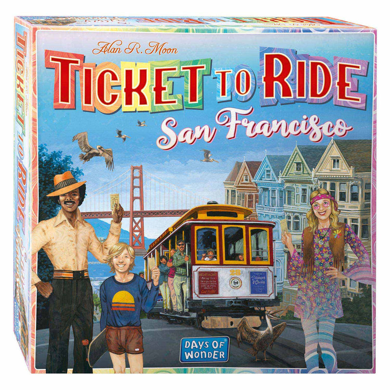 Load image into Gallery viewer, Asmodee ticket to ride - san francisco bordspel
