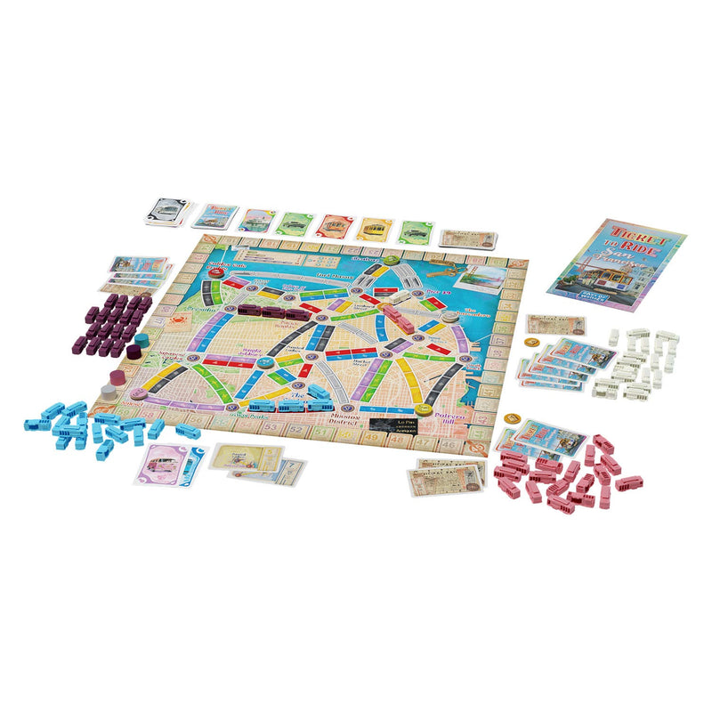 Load image into Gallery viewer, Asmodee Ticket to Ride San Francisco Bordspel
