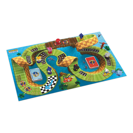 Zygomatic sonic super teams bordspel - race met sonic en vrienden - inclusief 8 miniaturen