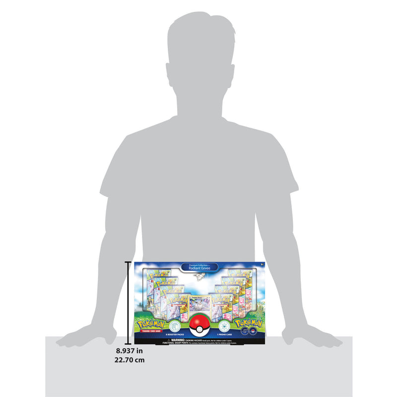 Load image into Gallery viewer, Asmodee go premium collection radiant eevee
