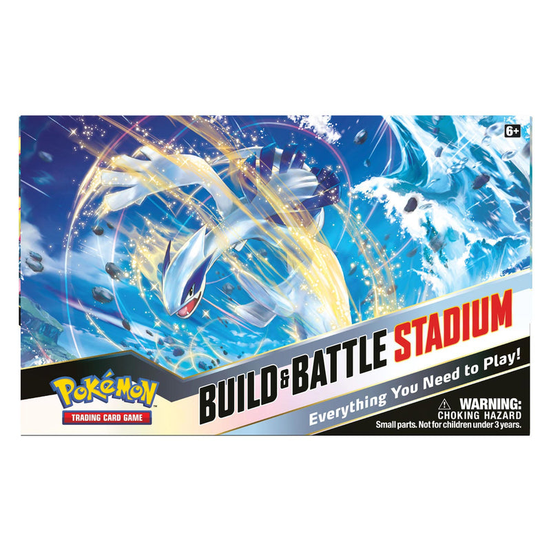 Load image into Gallery viewer, Asmodee Pokemon TCG S S Silver Tempest Origin Build Battle Stadium

