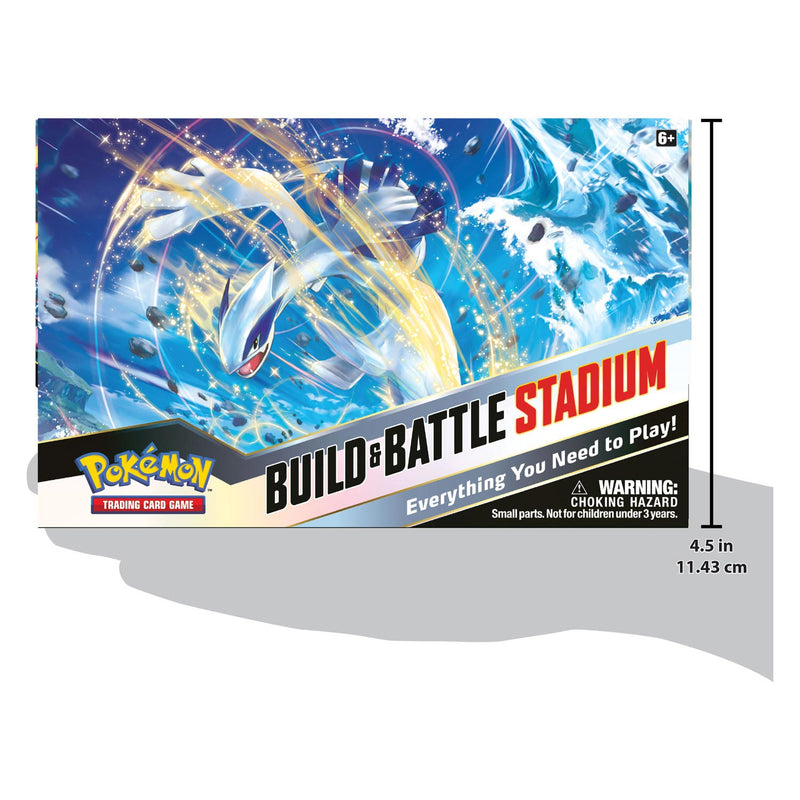 Load image into Gallery viewer, Asmodee Pokemon TCG S S Silver Tempest Origin Build Battle Stadium
