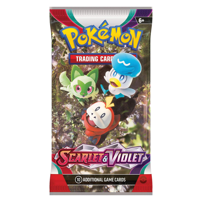 Load image into Gallery viewer, Asmodee Pokemon TCG Scarlet Violet Boosterpack
