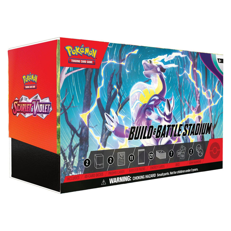 Load image into Gallery viewer, Asmodee Pokemon TCG Scarlet Violet Build Battle Stadium
