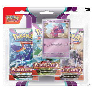 Asmodee Pokemon TCG Scarlet Violet Paldea Evolved Booster Tinkatink