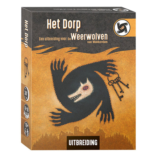 Asmodee de weerwolven van wakkerdam - het dorp kaartspel uitbreiding