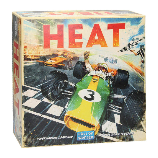 Days of wonder heat bordspel - – voor de echte race fans – vanaf 10 jaar – strategisch bordspel