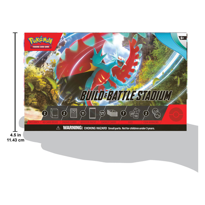 Load image into Gallery viewer, Asmodee Pokemon TCG S V Paradox Rift Build Battle Stadium
