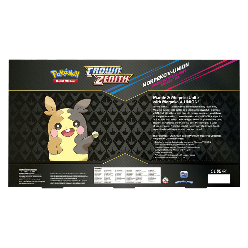 Load image into Gallery viewer, Asmodee tcg crown zenith morpeko v-union premium collection
