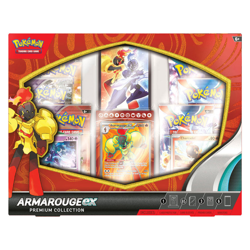 Load image into Gallery viewer, Asmodee pok tcg april ex premium collection - armarouge ex
