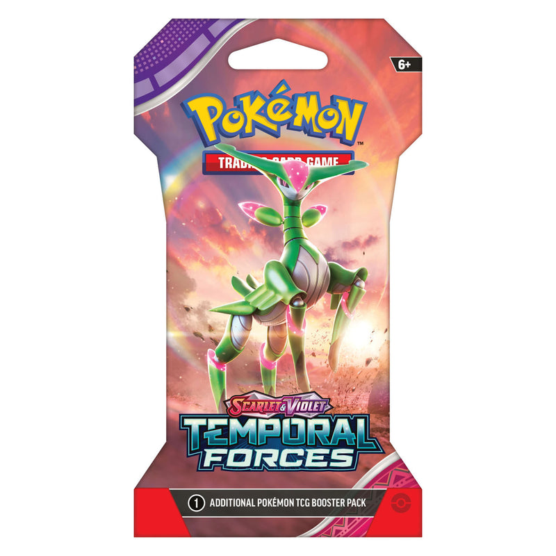 Load image into Gallery viewer, Asmodee TCG SV05 Temporal Forces Sleeved Booster
