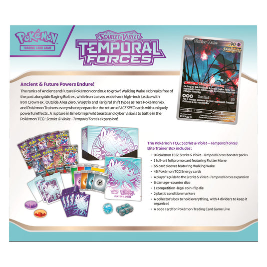 Asmodee tcs sv05 temporal forces trainer box