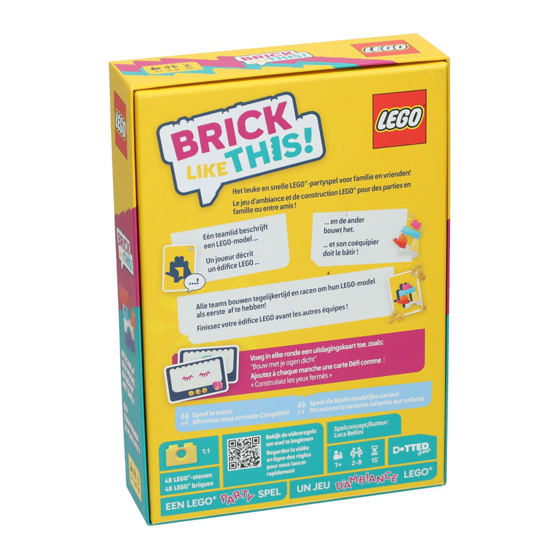 ギャラリービューアに画像をロードする, Dotted games lego® brick like this! - nederlandstalig spel -partyspel - familiespel
