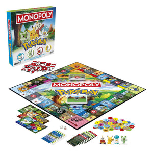 Monopoly pokémon editie - bordspel - gezelschapsspel