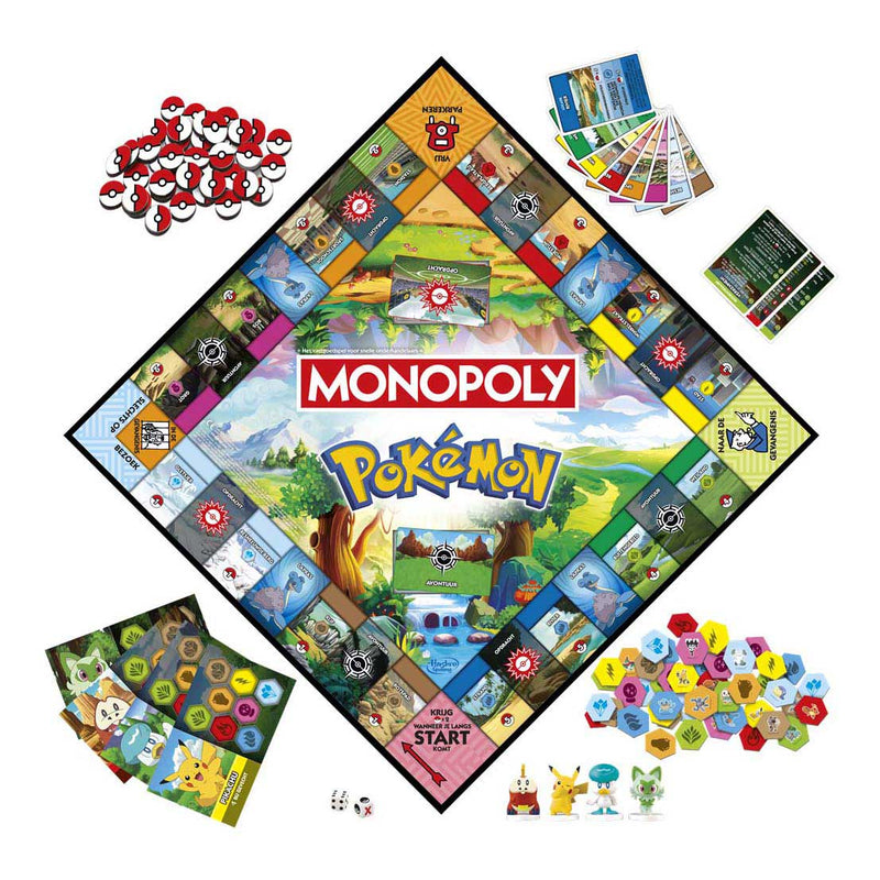 Chargez l'image dans la visionneuse de la galerie, Monopoly pokémon editie - bordspel - gezelschapsspel
