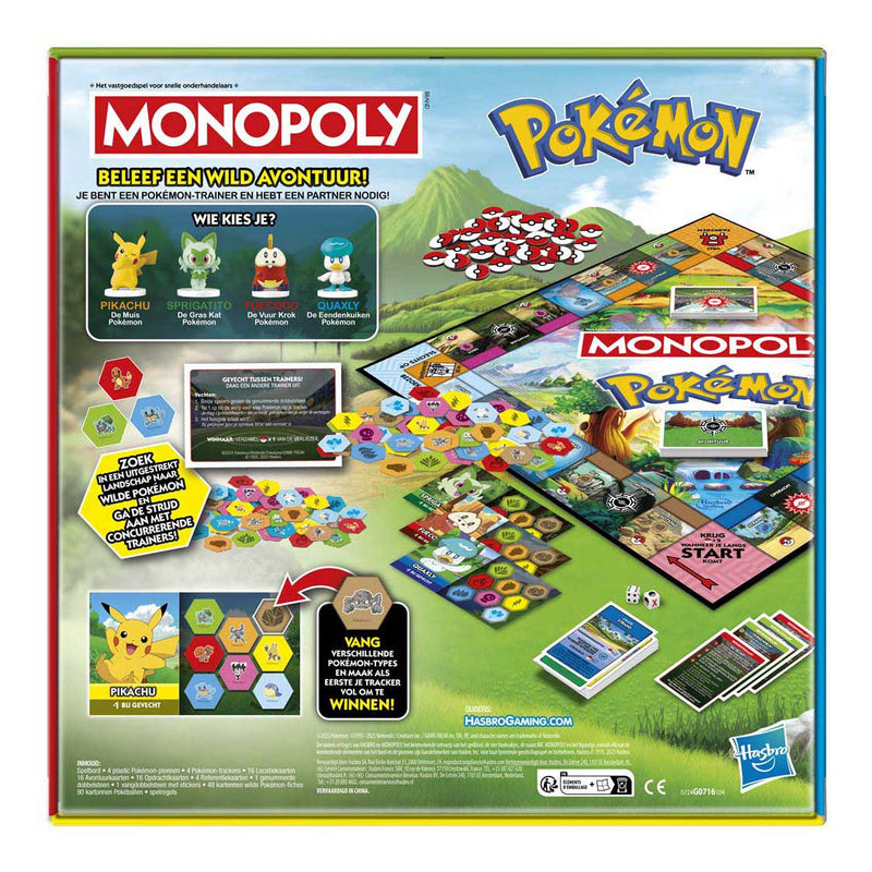 Chargez l'image dans la visionneuse de la galerie, Monopoly pokémon editie - bordspel - gezelschapsspel
