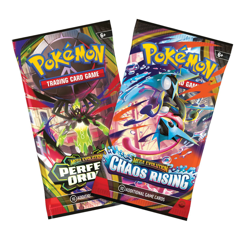 Afbeelding laden in galerijviewer, Asmodee pokémon mega evolution chaos rising lumious city mini tin
