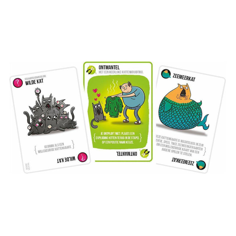 Afbeelding laden in galerijviewer, Exploding kittens good vs evil kaartspel
