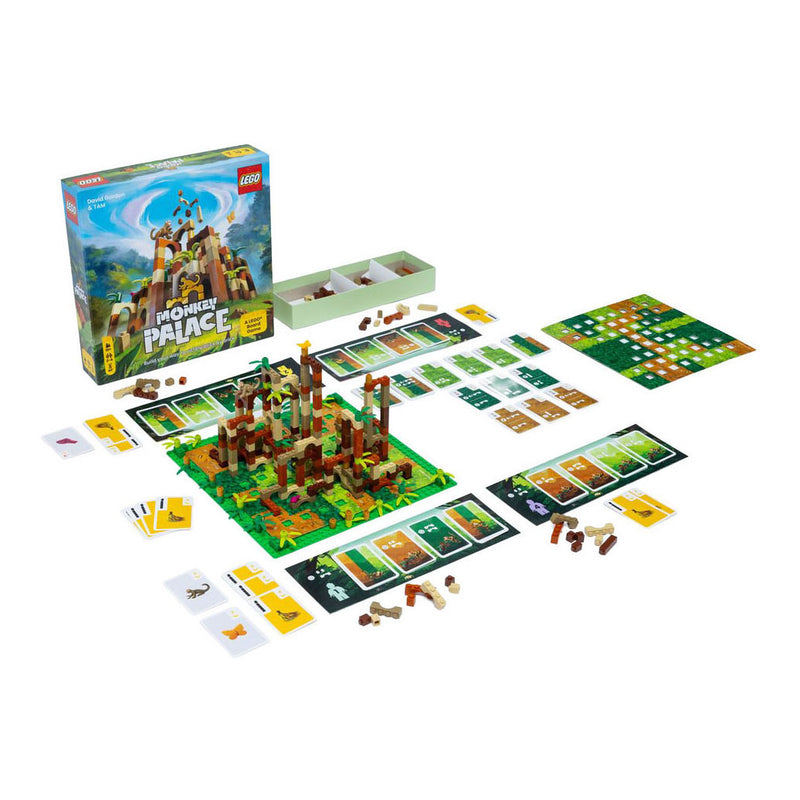 Afbeelding laden in galerijviewer, Asmodee lego monkey palace bordspel
