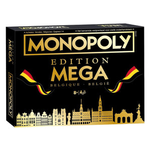 Mega monopoly belgie - bordspel