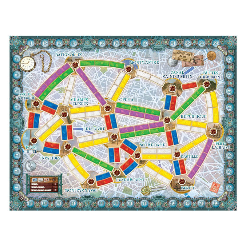 ギャラリービューアに画像をロードする, Ticket to ride parijs bordspel
