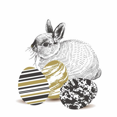Duni servetten marbled eggs 33x33cm