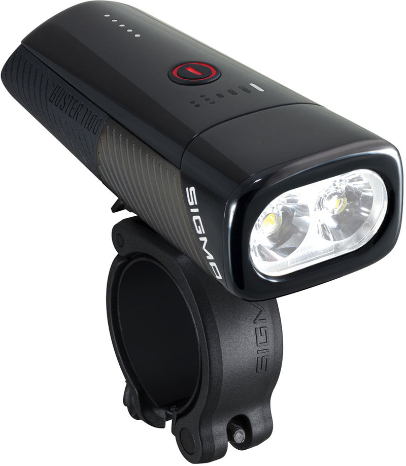 Load image into Gallery viewer, Sigma koplamp Buster 1100 LED schroefhouder -Li-ion accu USB

