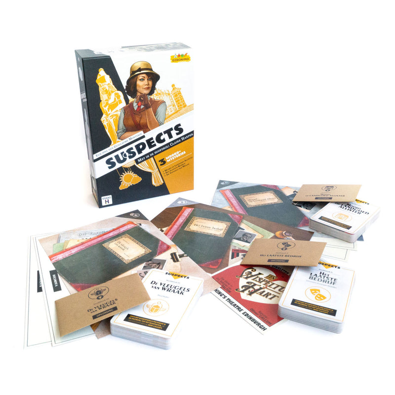 Load image into Gallery viewer, Geronimo games suspects bordspel
