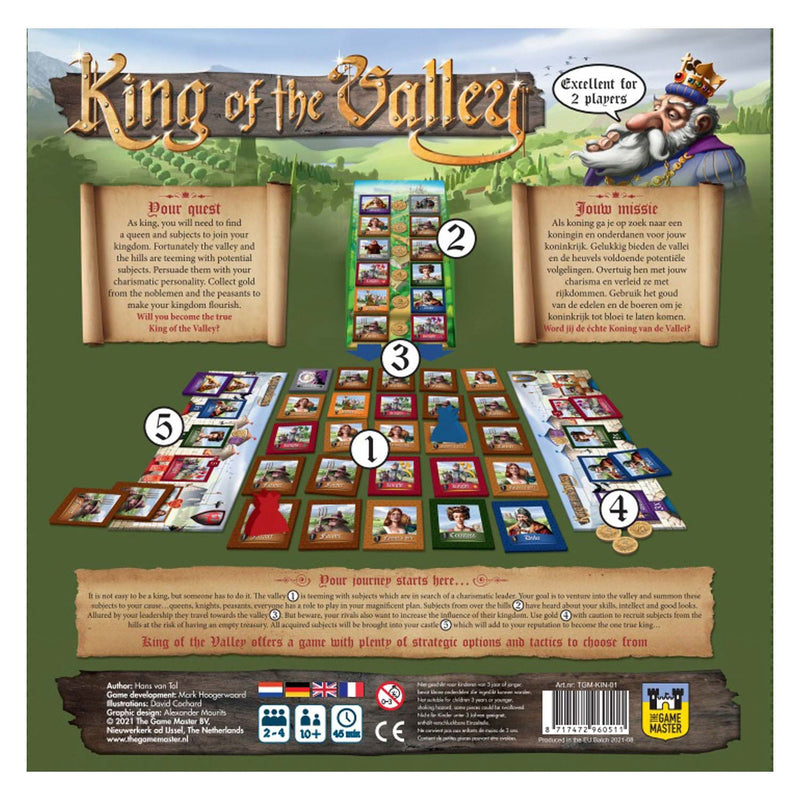 Load image into Gallery viewer, Geronimo Games King of the Valley Bordspel
