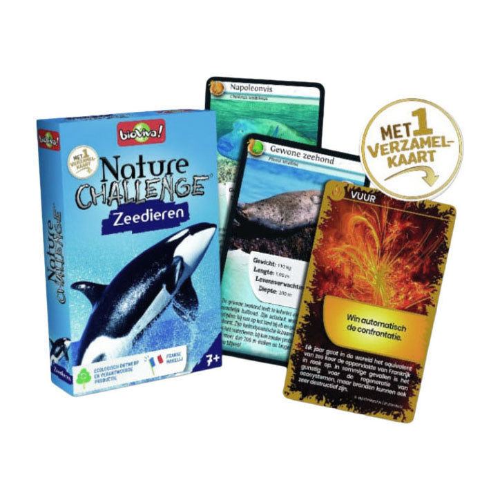 Afbeelding laden in galerijviewer, Geronimo games bioviva kwartet nature challenge - zeedieren
