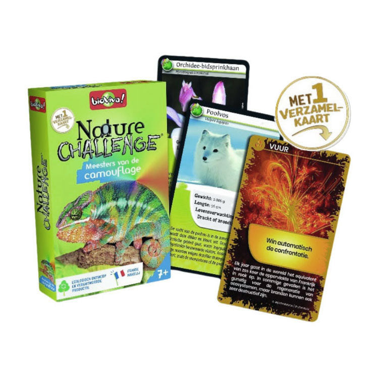 Load image into Gallery viewer, Geronimo games bioviva kwartet nature challenge - meesters van de camouflage
