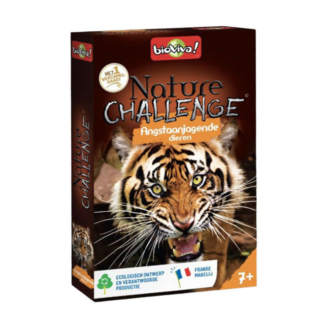 Load image into Gallery viewer, Geronimo games bioviva kwartet nature challenge - angstaanjagende dieren
