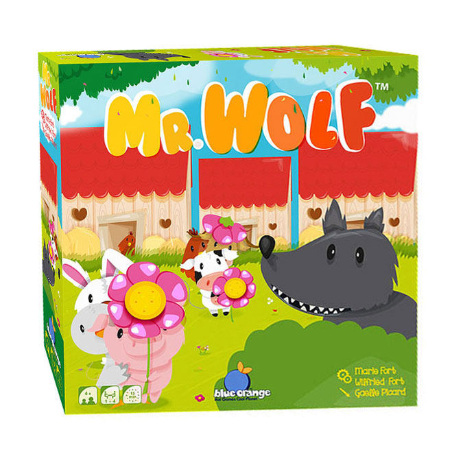 Load image into Gallery viewer, Geronimo games blue orange bordspel mr. wolf
