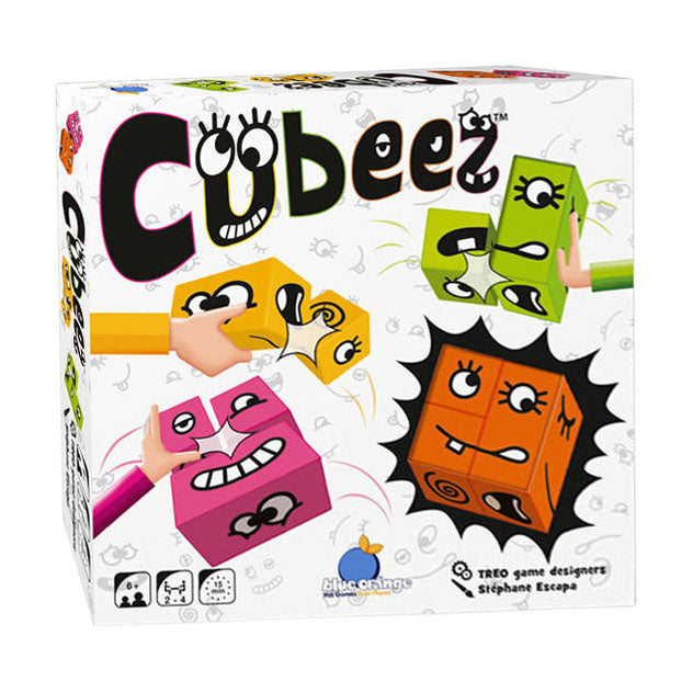 Load image into Gallery viewer, Geronimo games blue orange juniorspel cubeez
