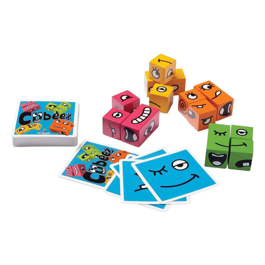 Geronimo games blue orange juniorspel cubeez