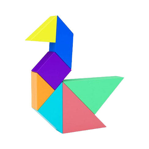 Cargue la imagen en el visor de la galería, Geronimo games cayro magnetisch blokkenspel click clack tangram
