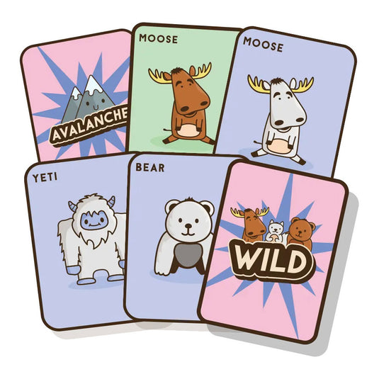 Geronimo games moose match mayhem - - partyspel - kaartspel - vanaf 7 jaar oud - van 3 tot 6 spelers