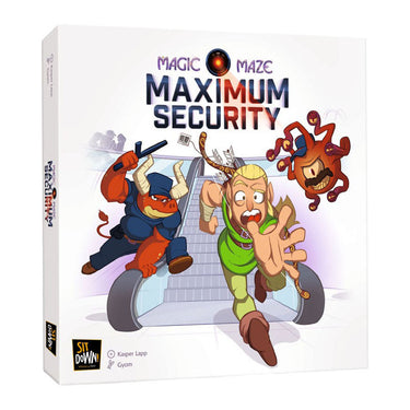 Geronimo games sit down bordspel magic maze maximum security uitbreiding