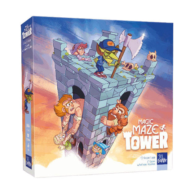 Laden Sie das Bild in Galerie -Viewer, Geronimo games sit down bordspel magic maze tower
