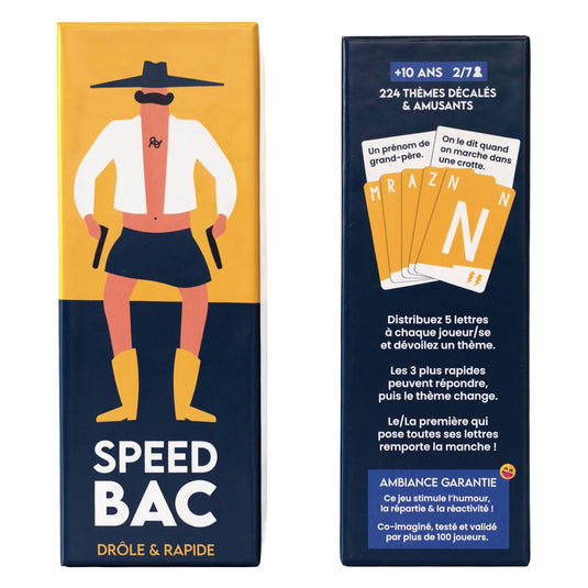 Geronimo games speed bac kaartspel fr