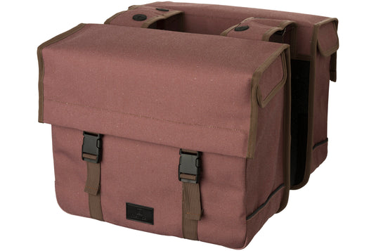 Abi fastrider celo dubbele fietstas trend rose brown