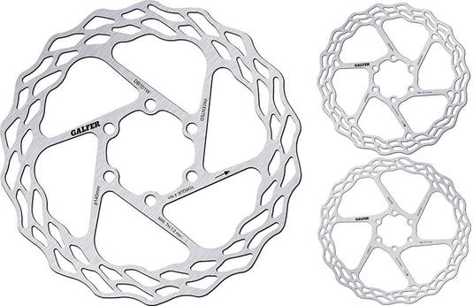 Galfer bike wave® fixed road 6-bolt disc rotor