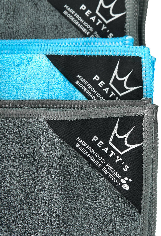 Load image into Gallery viewer, Peaty's bamboo bicycle cleaning cloths
