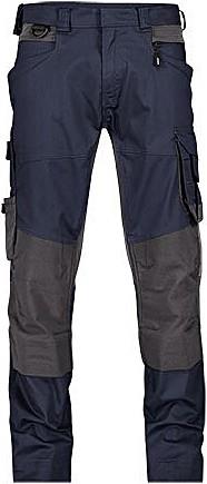Dassy broek dynax next nachtblauw antraciet 52