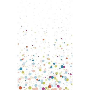 Duni tafellaken festive bubbles multi 138x220cm