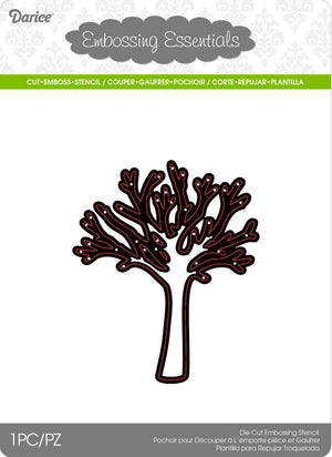 Darice • die cut stencil tree 76x92mm