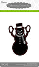 Darice • die cut stencil snowman with hat
