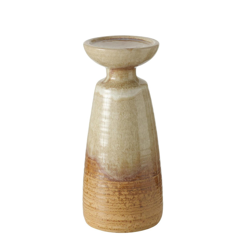 Load image into Gallery viewer, Boltze home kandelaar porselein h24cm bruin
