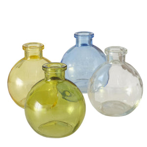 Boltze home vaas coloria 4-delige set ø8xh9cm
