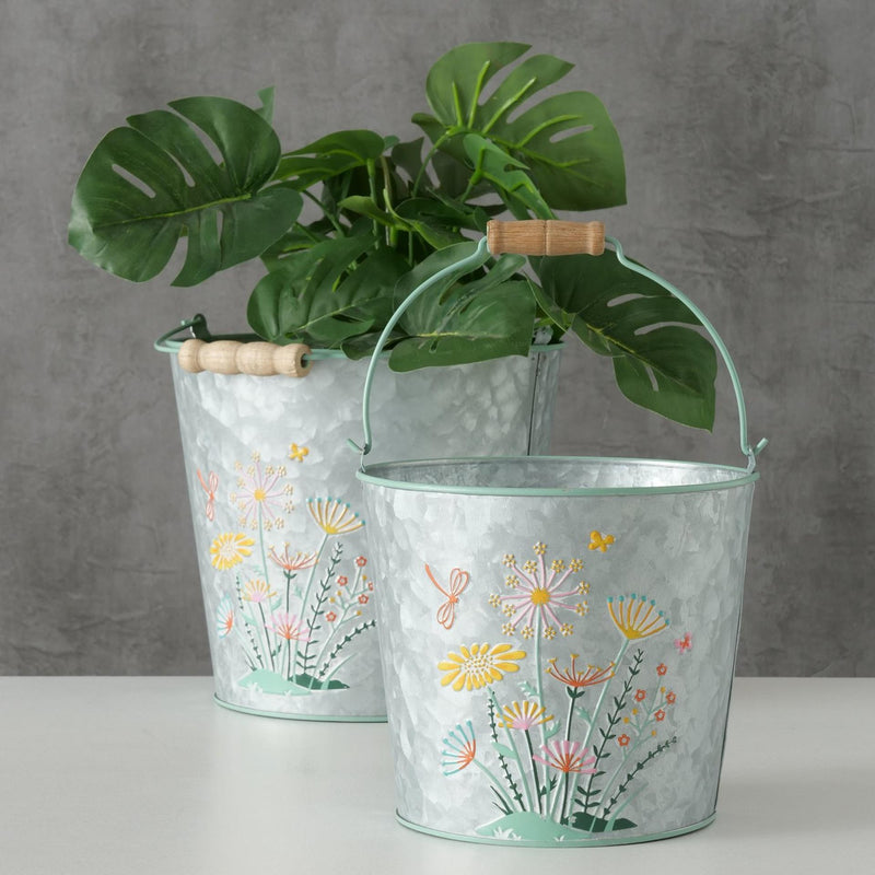 Load image into Gallery viewer, Boltze home emmer floriana set a 2st h15 20cm
